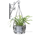 balcony hang flowerpot frame wall hanging flower basket